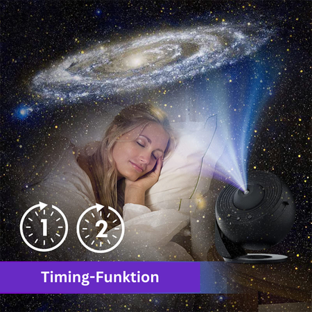 GalaxyProjektor – Tauche in den magische Sternenhimmel und entspanne dich wie nie zuvor! ✨