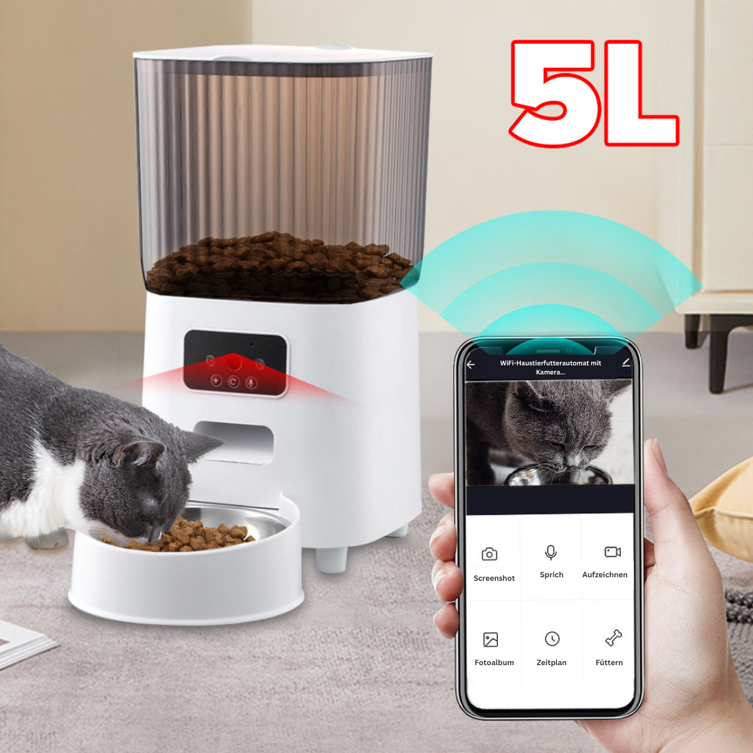 Smarter Futterautomat 🐾 – Intelligente Fütterung für dein Haustier