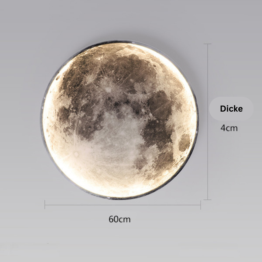 Moderne Mond Wandlampe 🌙 – Stilvolle Beleuchtung für dein Zuhause